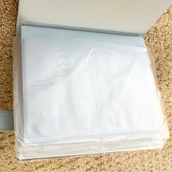 Creative Memories Pink Blue Picfolio Minutes Photo Album 4x6 Easel Baby Lot 2x - Picture 9 of 16